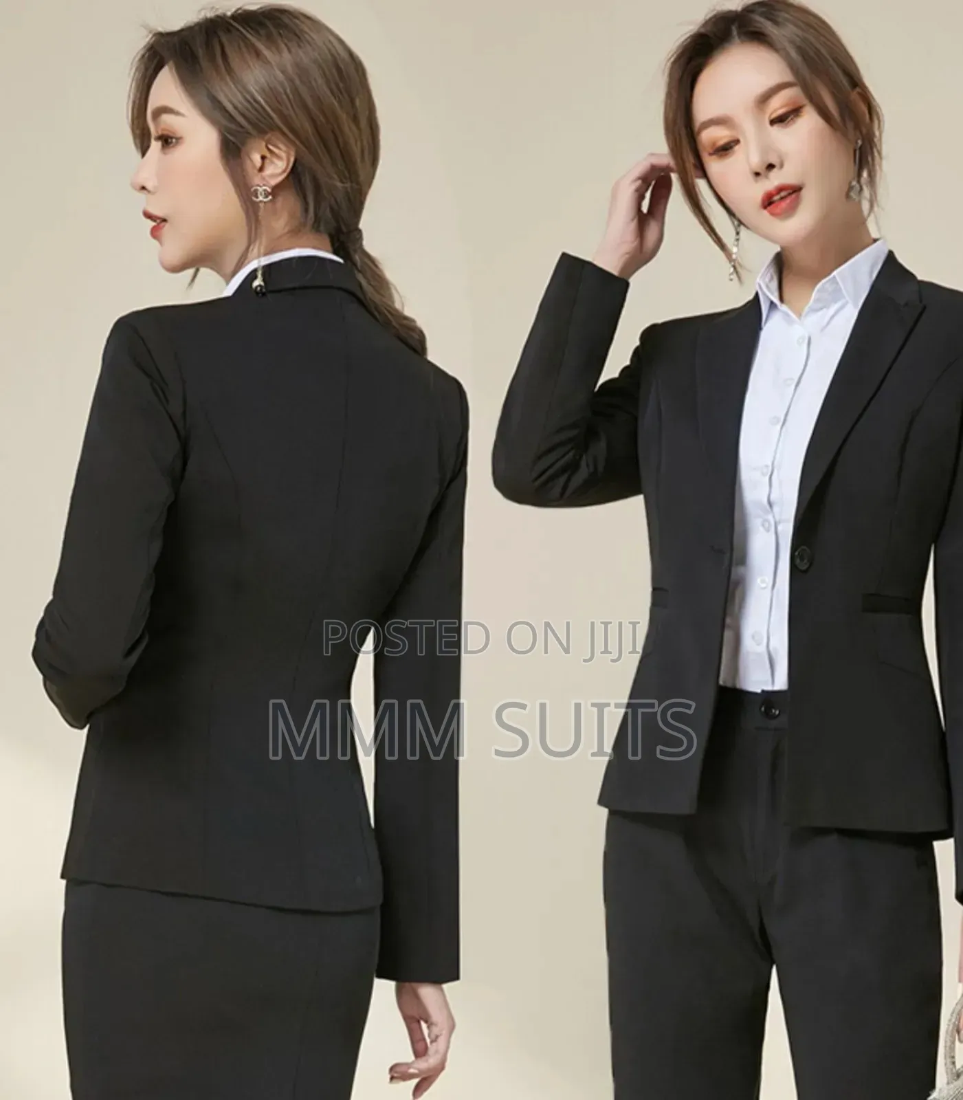 Quality 2-Piece Ladies Trousers Suit