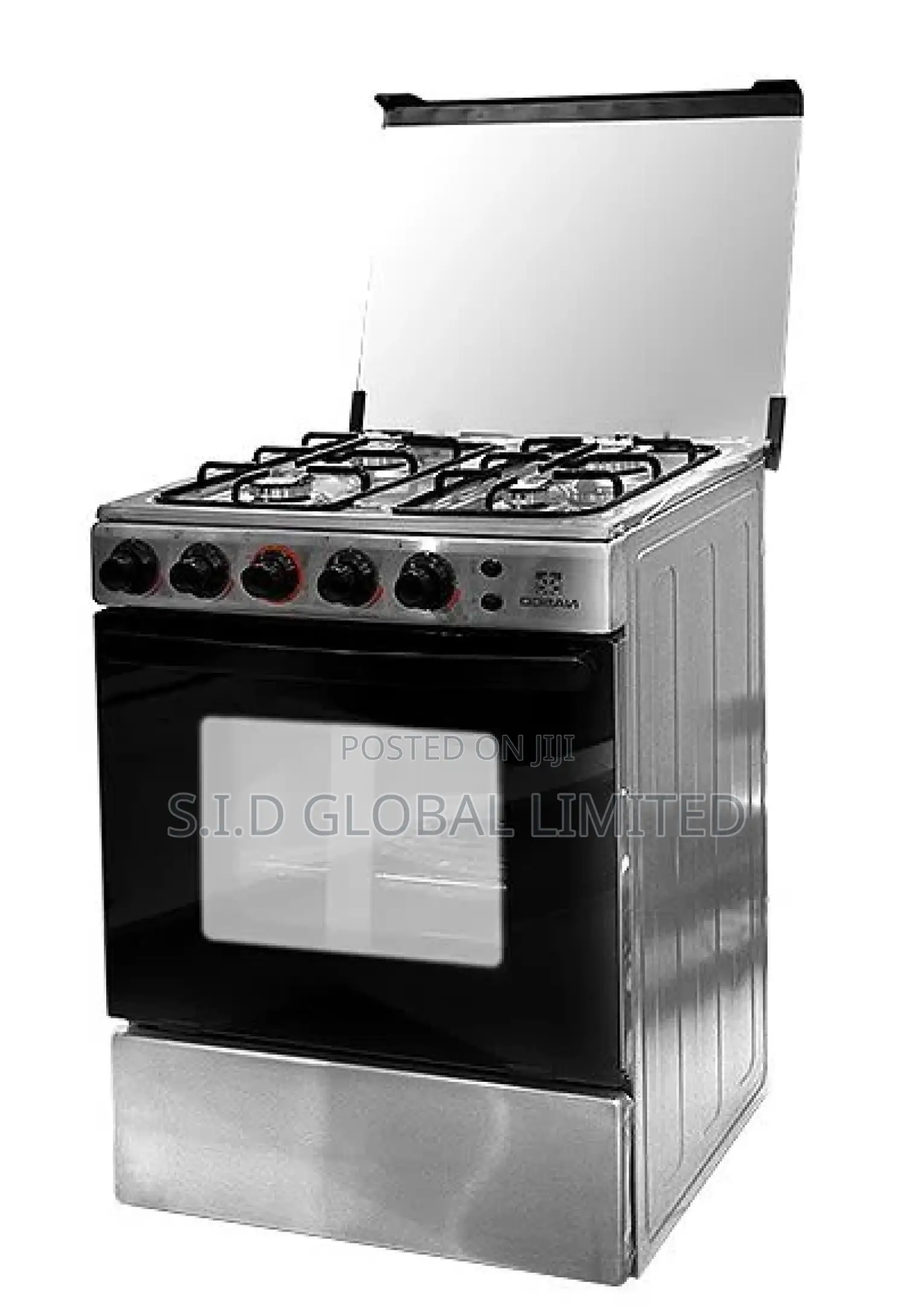 A Fire Touch With NASCO-4-BURNER-GAS-COOKER-STAINLESS-STEEL