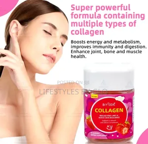 Collagen Gummies | 60 Count | Strawberry Flavored Gummy