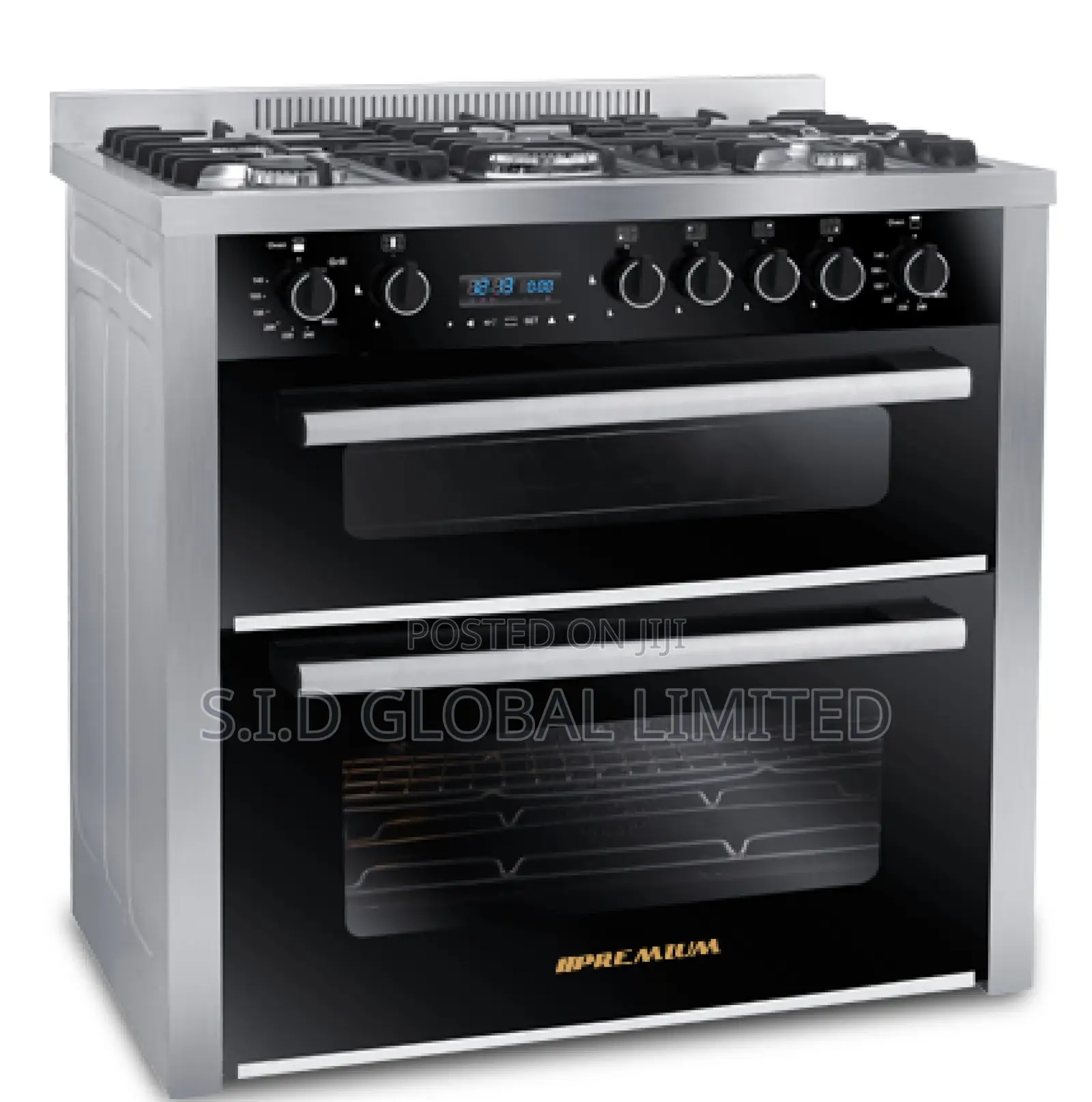Experience the Burn of Nasco 5 Burner Gas Cooker With Oven
