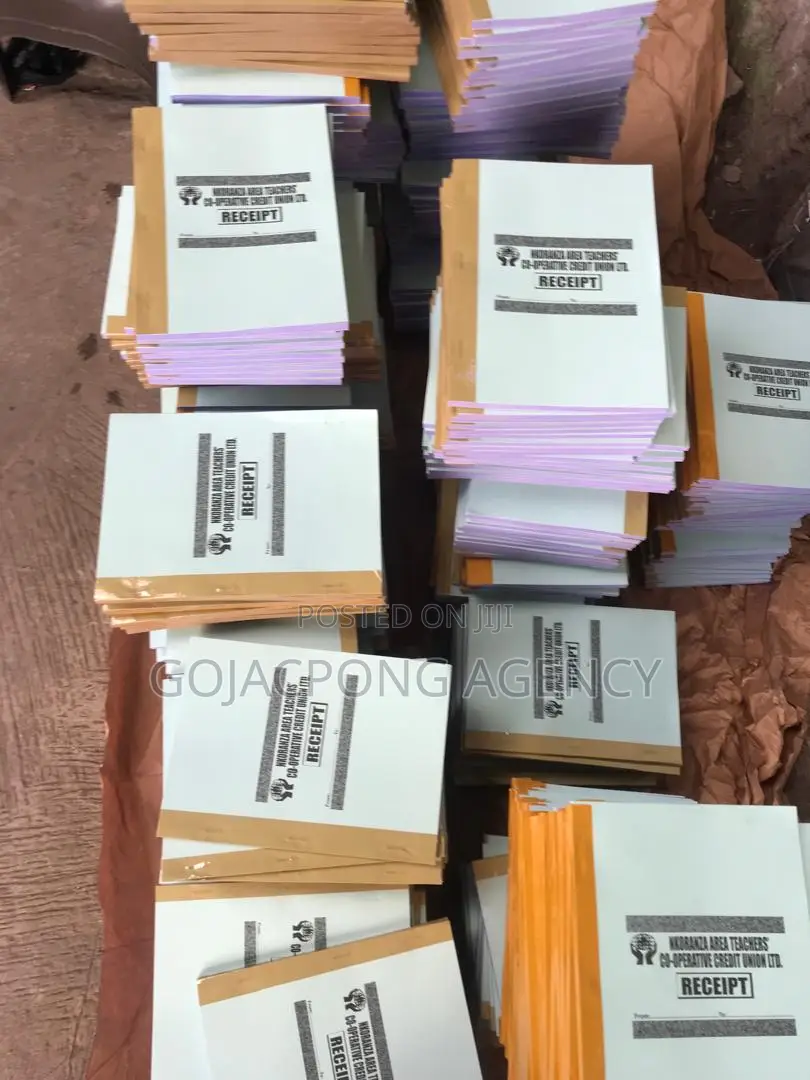 Receipt, Invoice, Waybill, Day Books, Cash Deposit Slip Etc