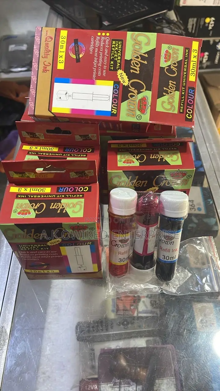 Very Reliable Refill Color Ink Available