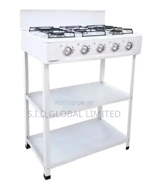 Burnt to Perfection of NASCO 5 BURNER GAS STOVE NASGS-K5BW-S