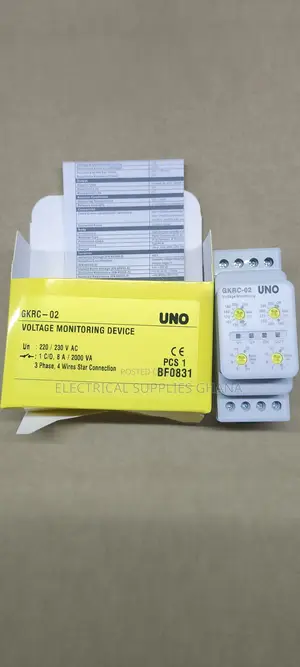 Voltage Monitoring Relay for Over/Under Voltage Protection