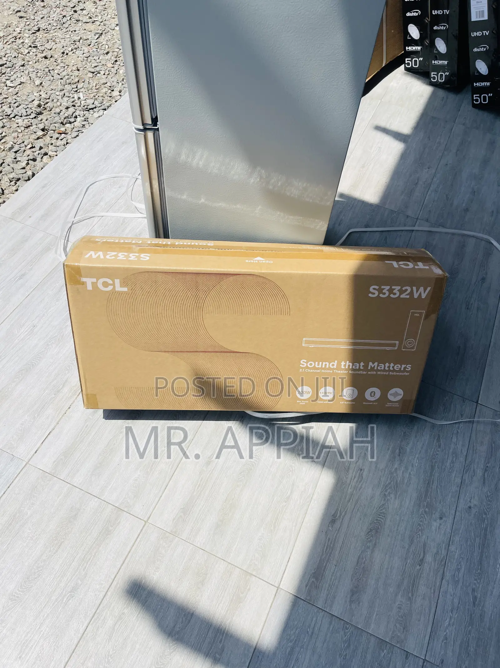 Quality TCL S322w Bluetooth Sound Bar With Remote(200W).