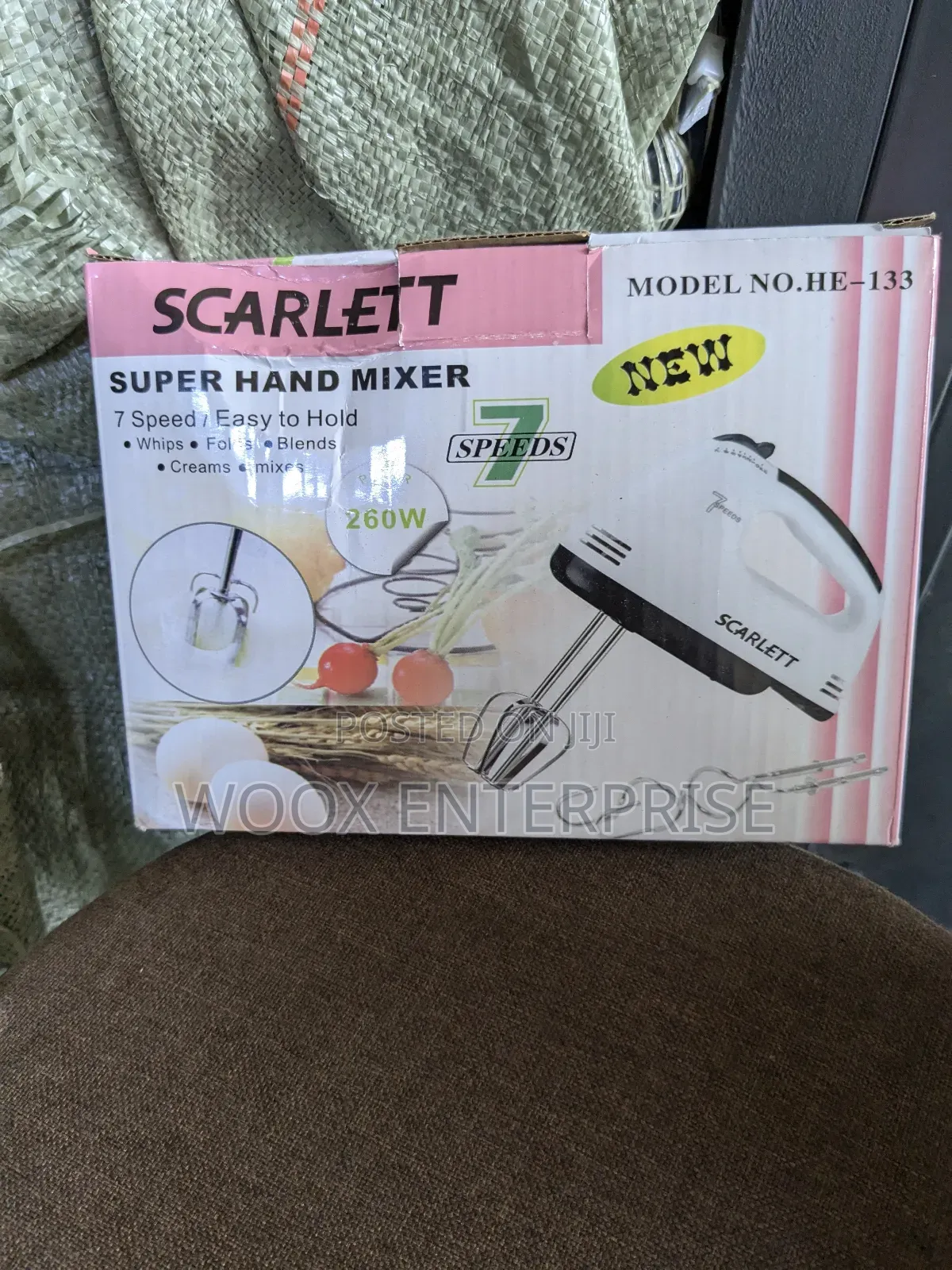 Scarlett Hand Mixer 7 Speed