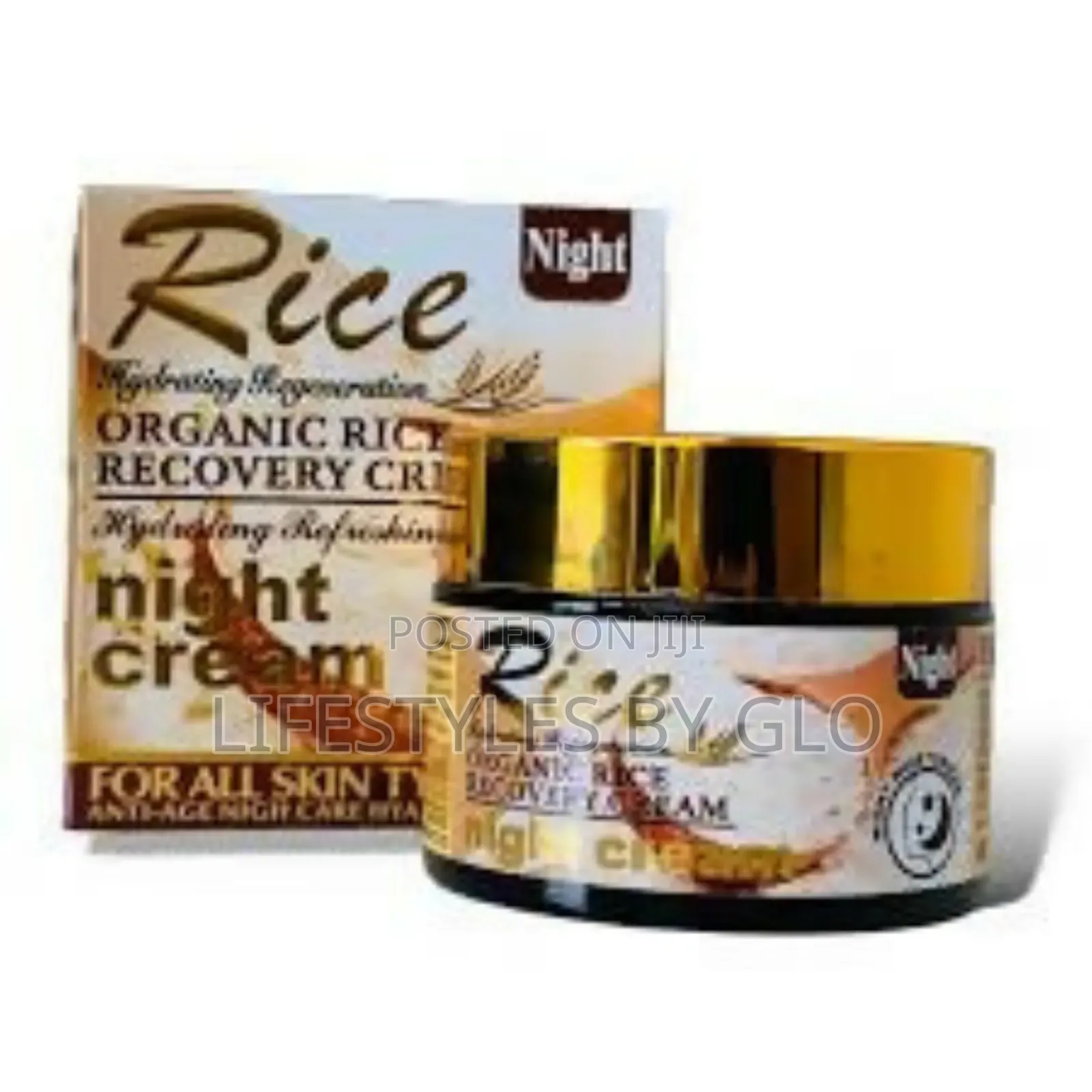 Organic Rice Repairing Night Moisturizer Cream