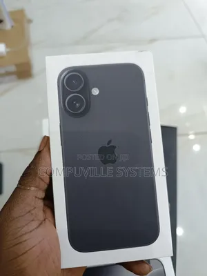 New Apple iPhone 16 128 GB Black