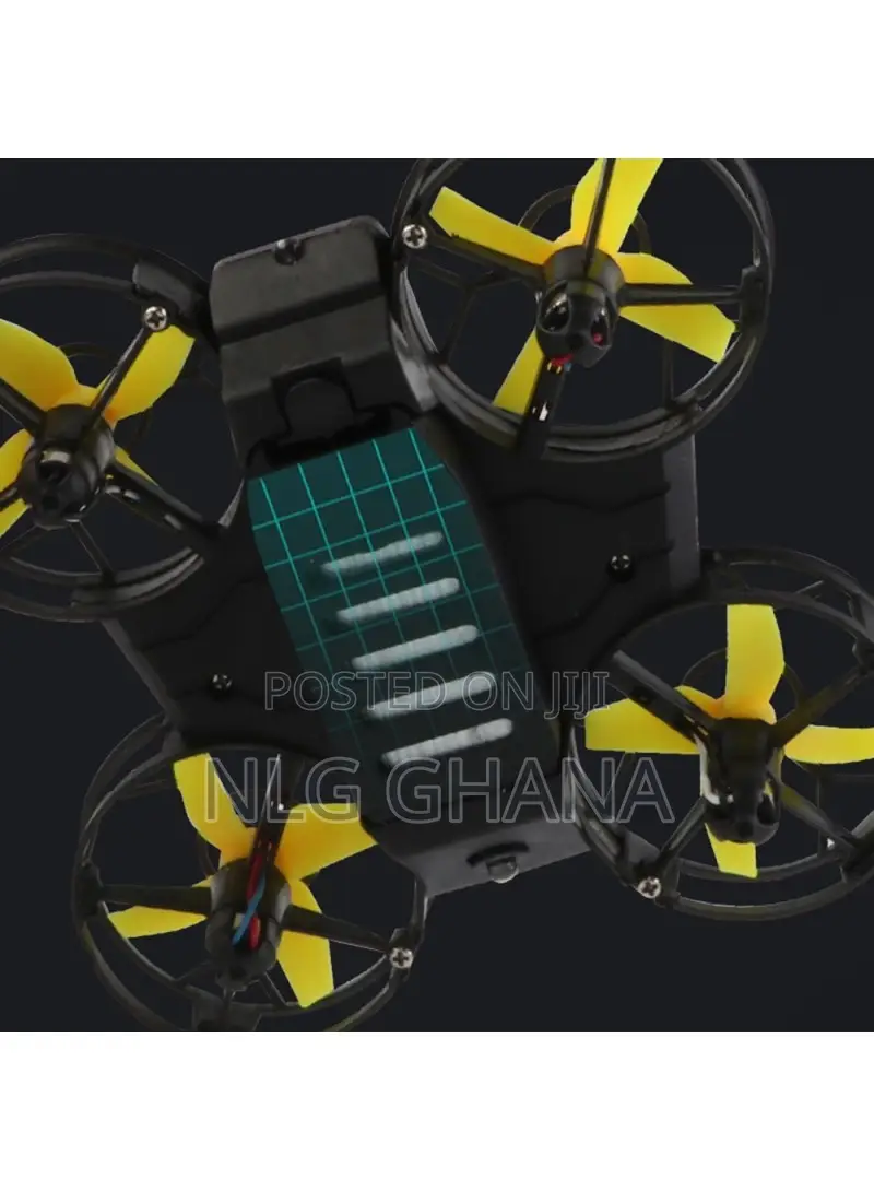 300mah Rechargeable 360o 4-Axis LED Light Rc Drone With Remo