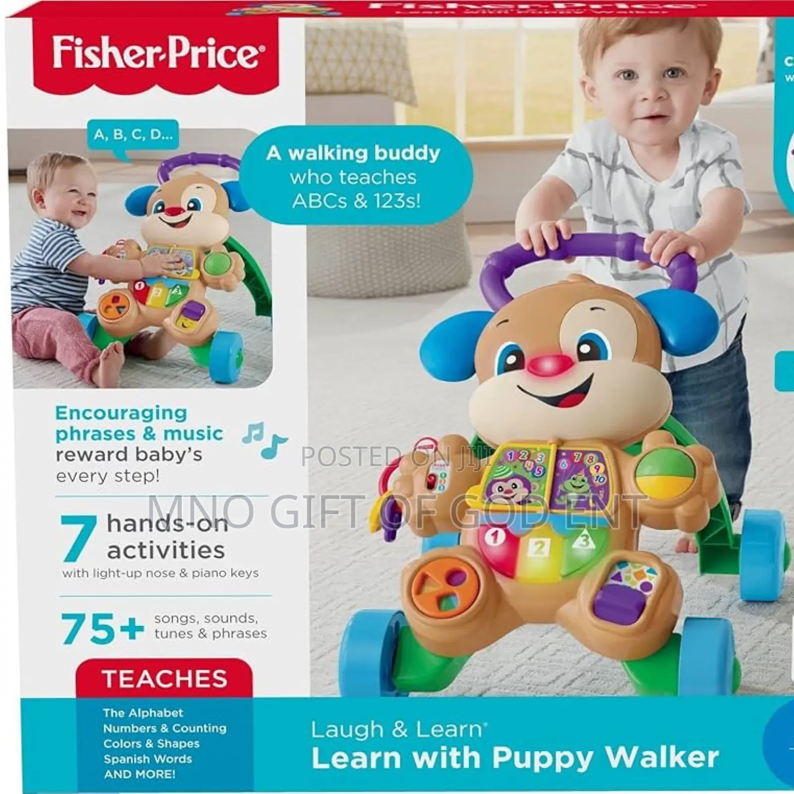 Fisher Price Laugh Learn Puppy Learning Walker