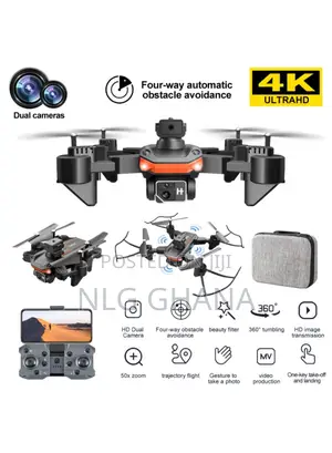  Dual-Camera Folding RC Drone Obstacle Avoidance Easy Cont