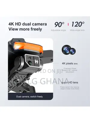  Dual-Camera Folding RC Drone Obstacle Avoidance Easy Cont
