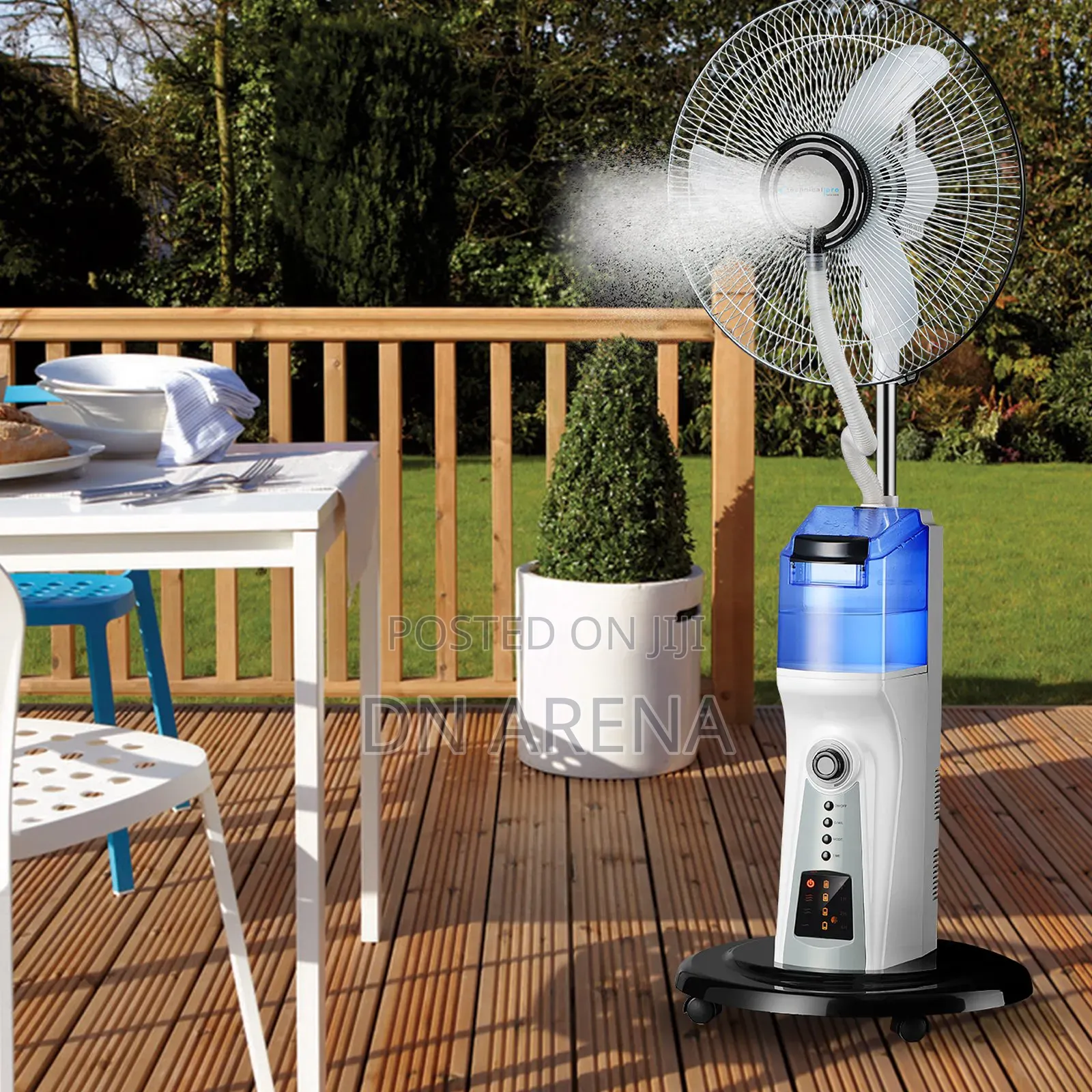 Clinette 16 Inches Rechargable Mist Fan