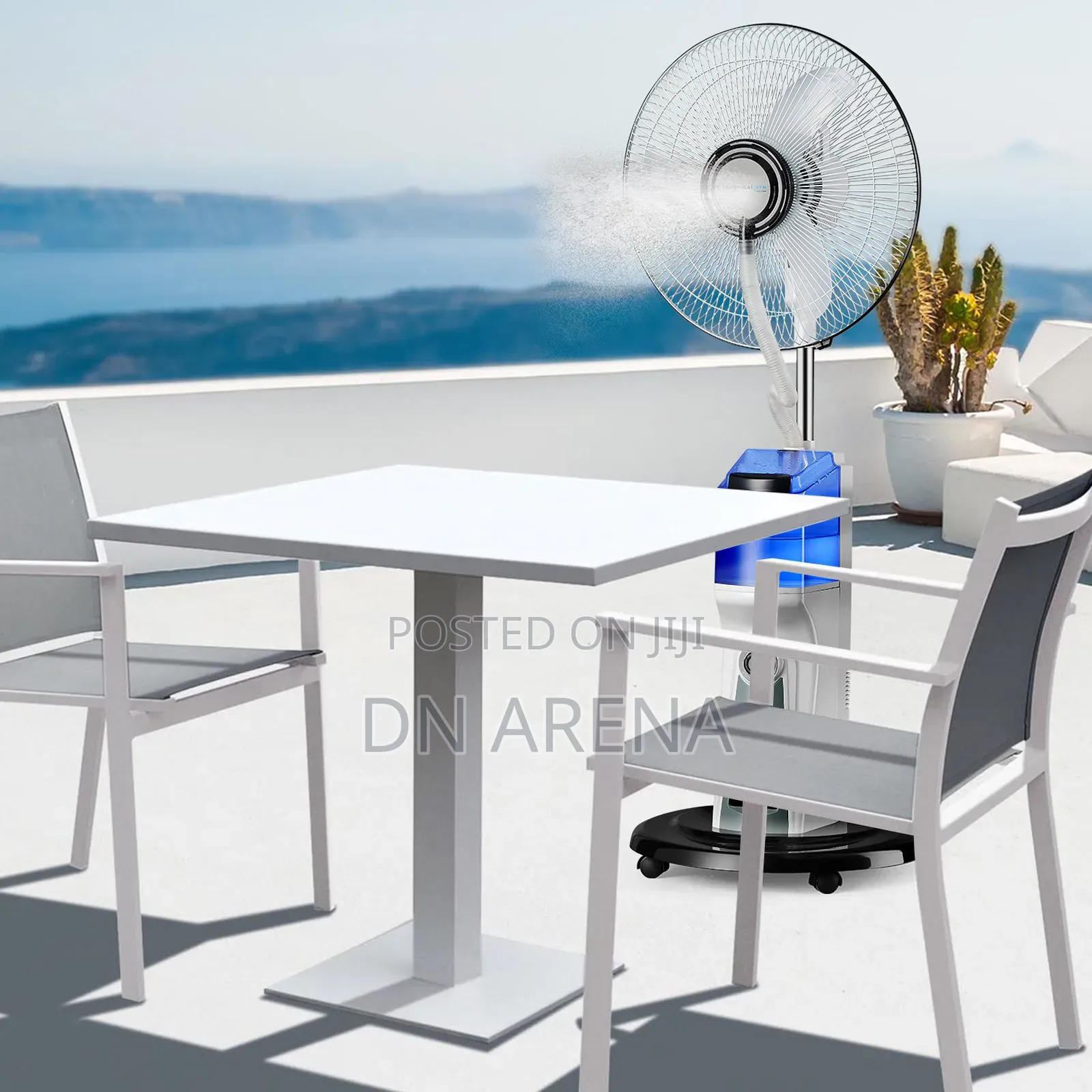 Clinette 16 Inches Rechargable Mist Fan