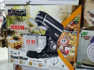 New 1800watts 3 in 1 Stand Mixer 12 Litre