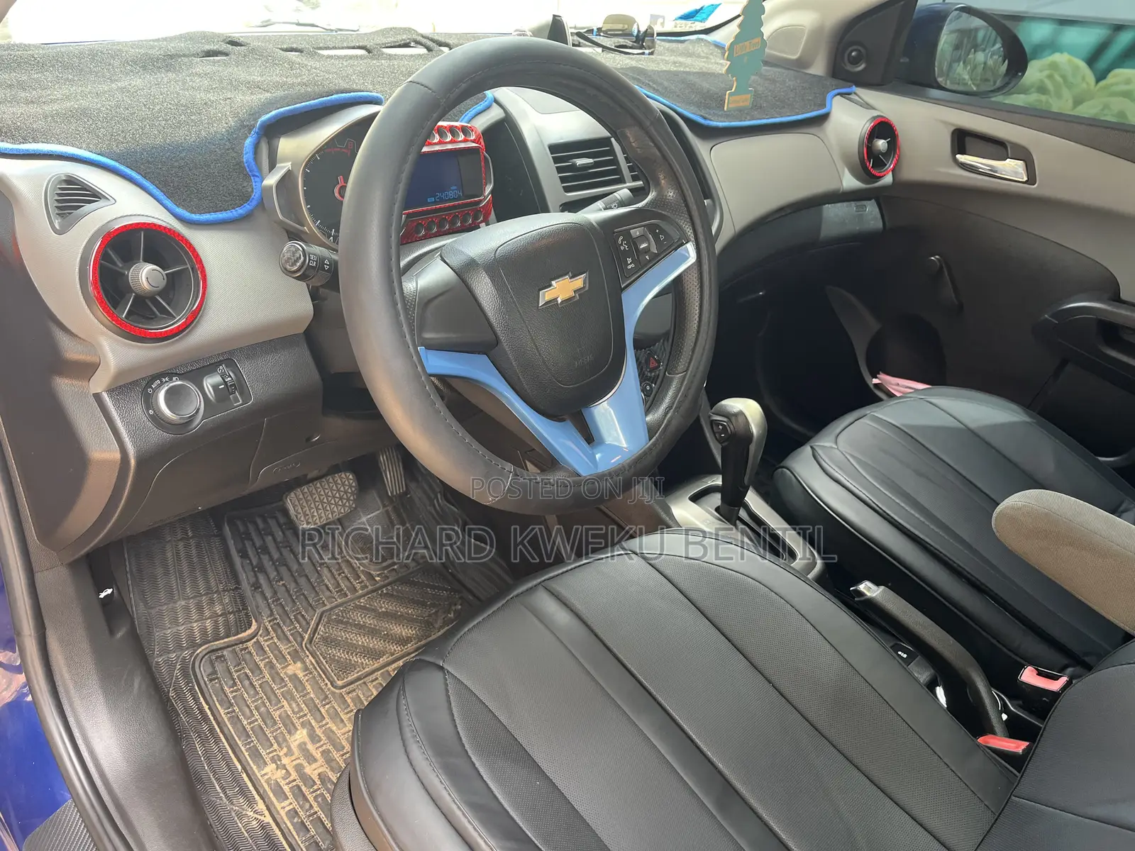 Chevrolet Sonic LT 2013 Blue