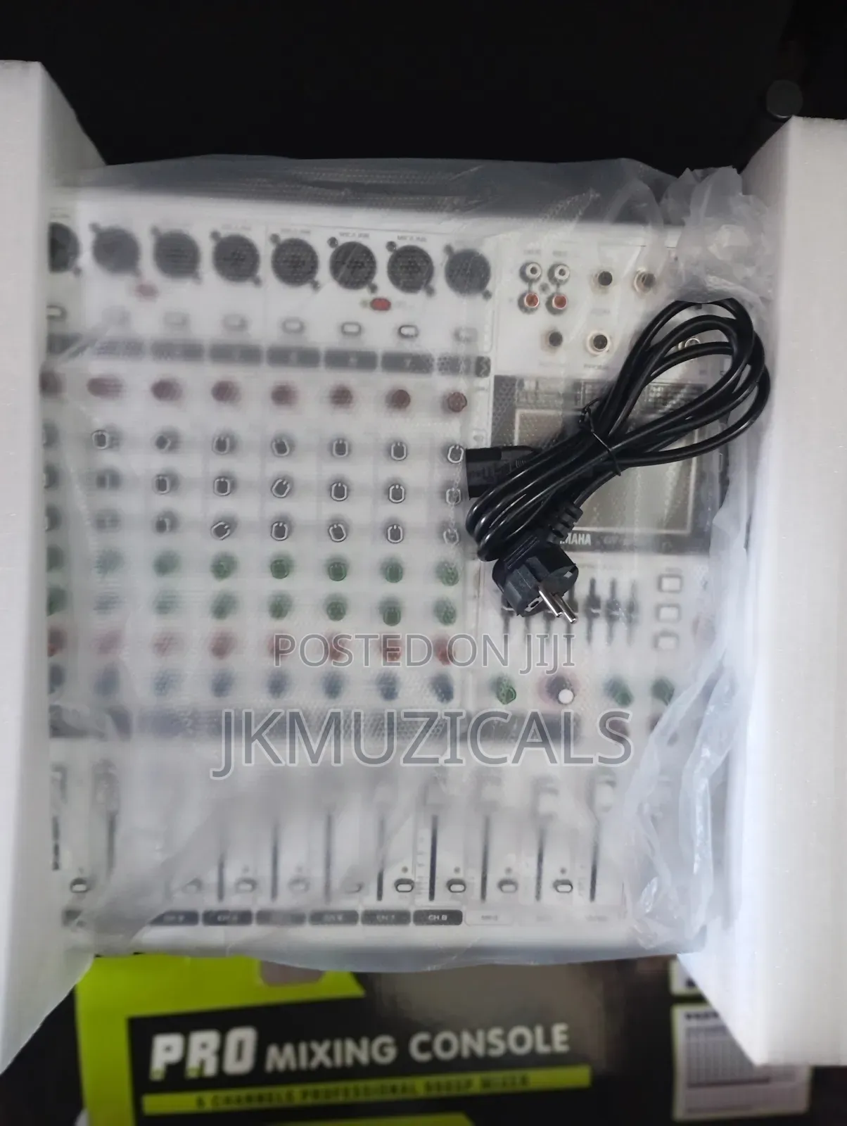 8 Channel Mixer With Sound Card _ Mixing Console