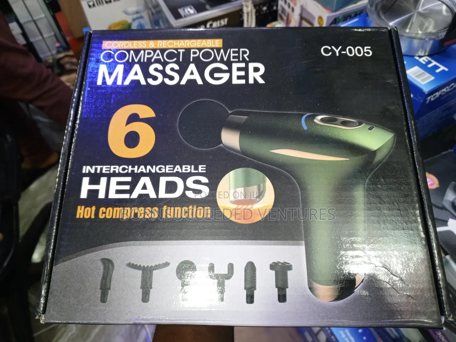 New 6 Heads Facial Massager
