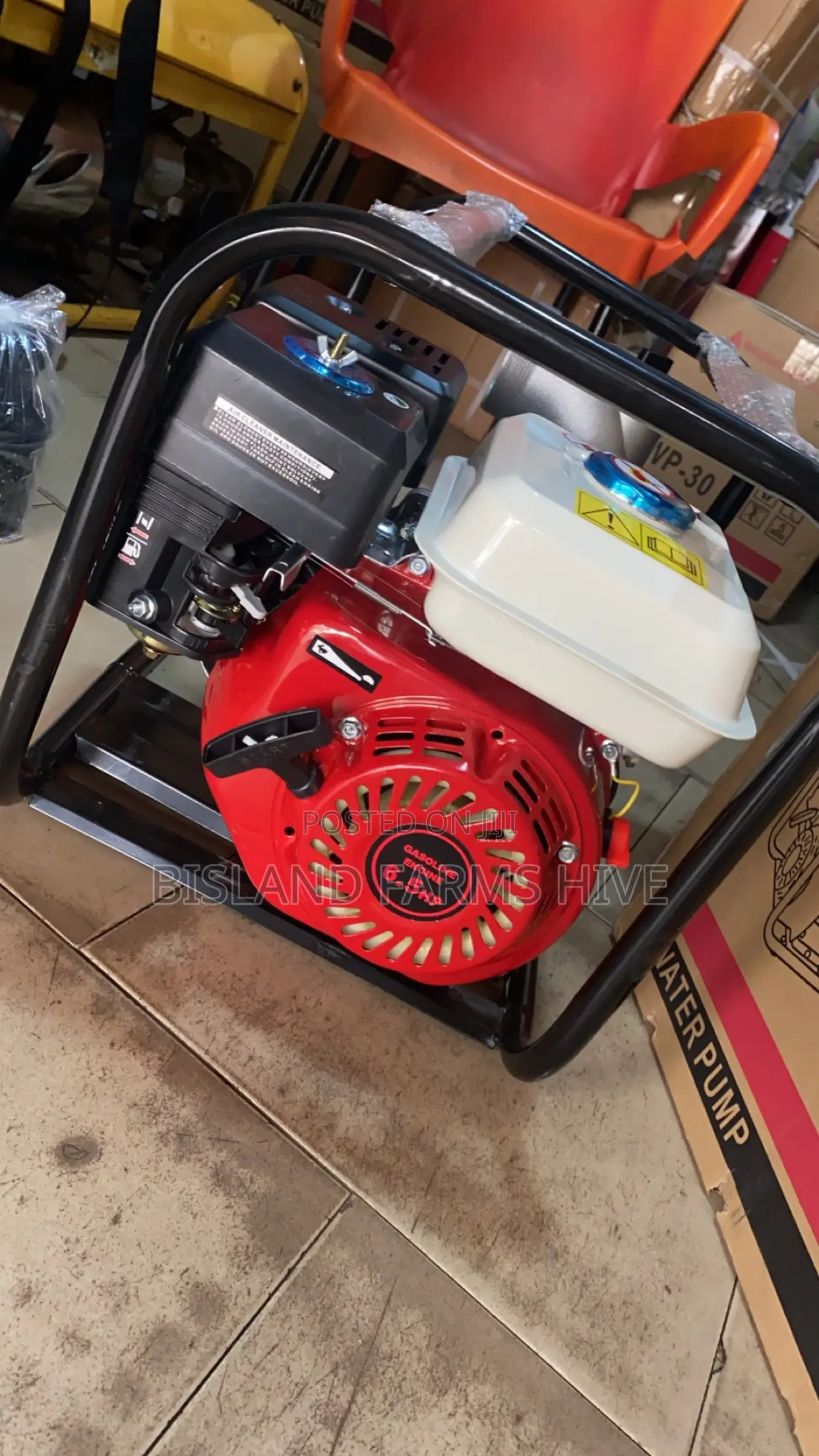 3 Inches Water Pumping Machine 6.5 Hp