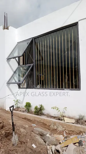 Awning Windows With Side Fixed Glass by Apexglassexpert