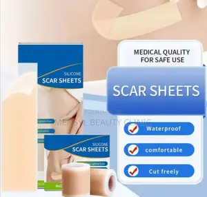 Medical Silicone Scar Reusable Sheet. For Cs, Keloid Surgery