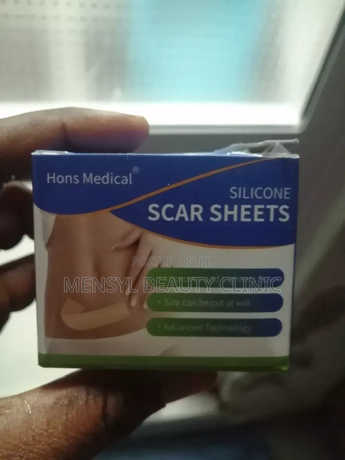Medical Silicone Scar Reusable Sheet. For Cs, Keloid Surgery