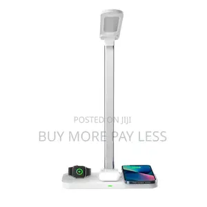 4in1 Table Study Lamp With 15watts Fast Wireless Charger