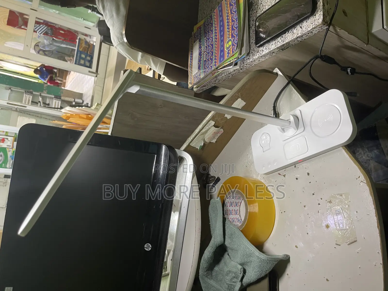 4in1 Table Study Lamp With 15watts Fast Wireless Charger