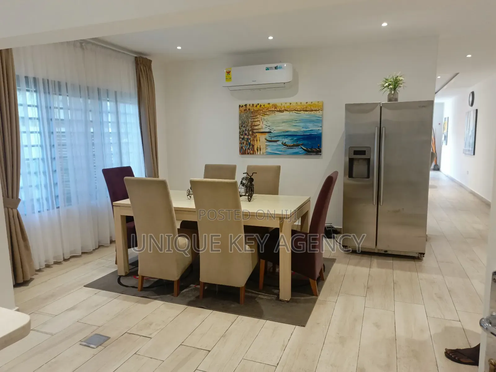 Furnished 4bdrm House in Unique Key Agency, Tseaddo for rent