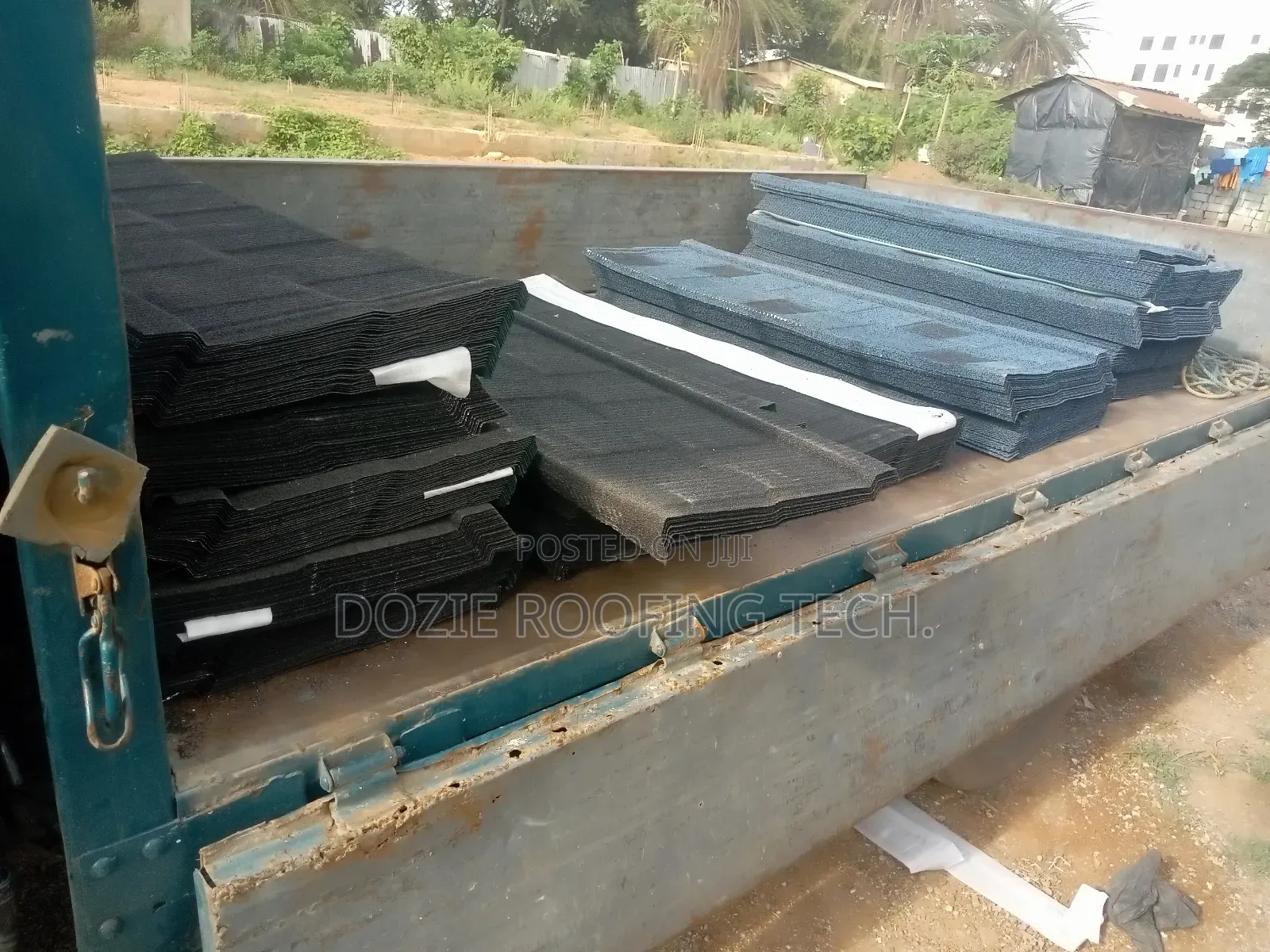 Parapet Woodwork and Installation of Stone Coated Sheets