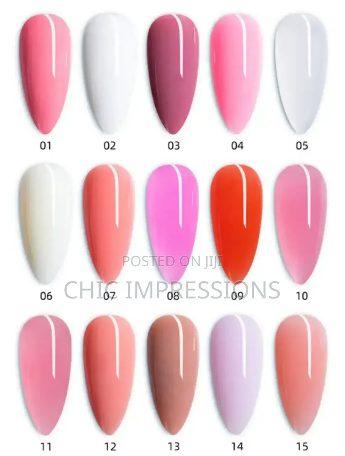 18pcs Polygel Nail Kit