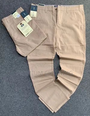 Braneded Khaki Trousers for Men Available