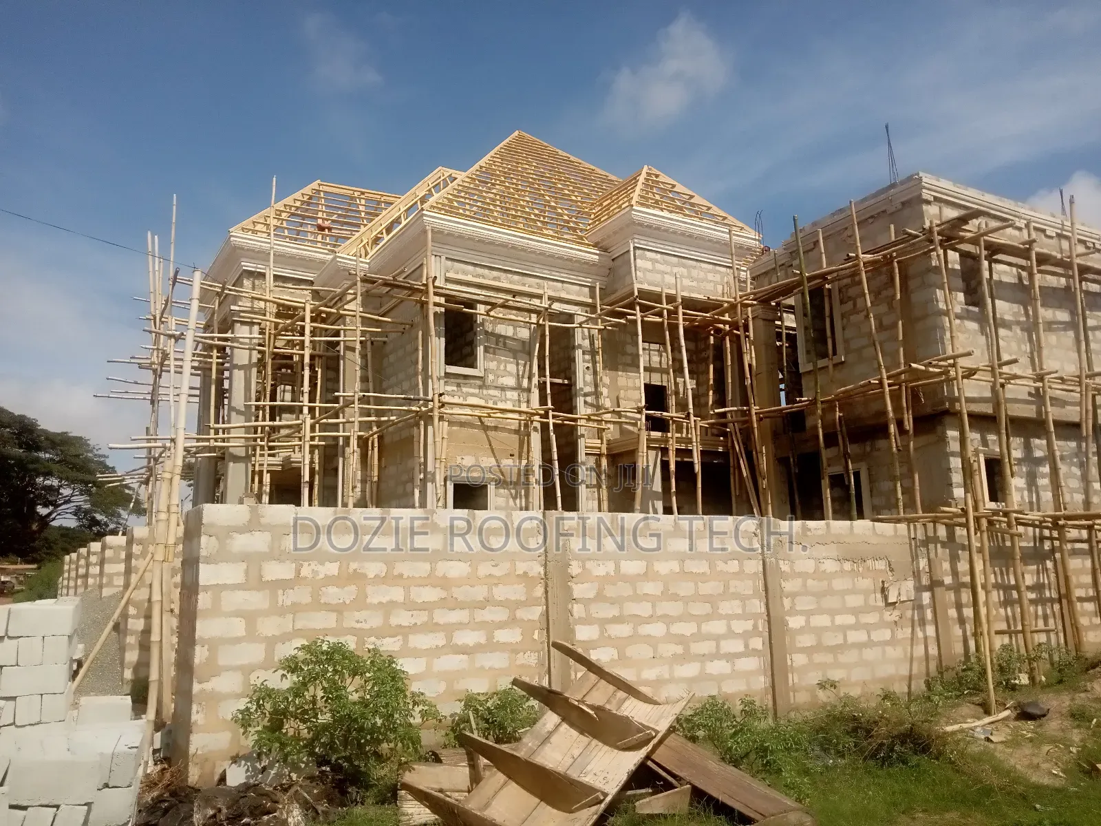 Parapet Woodwork and Installation