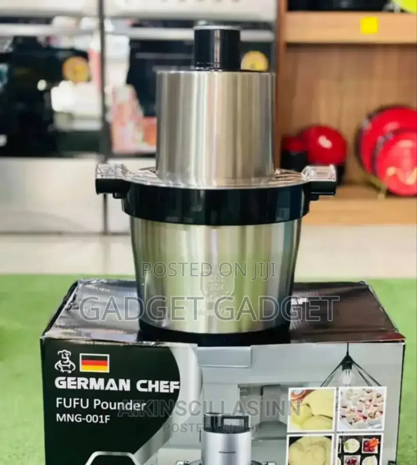 8L German Home Multipurpose Fufu Pounder Machine