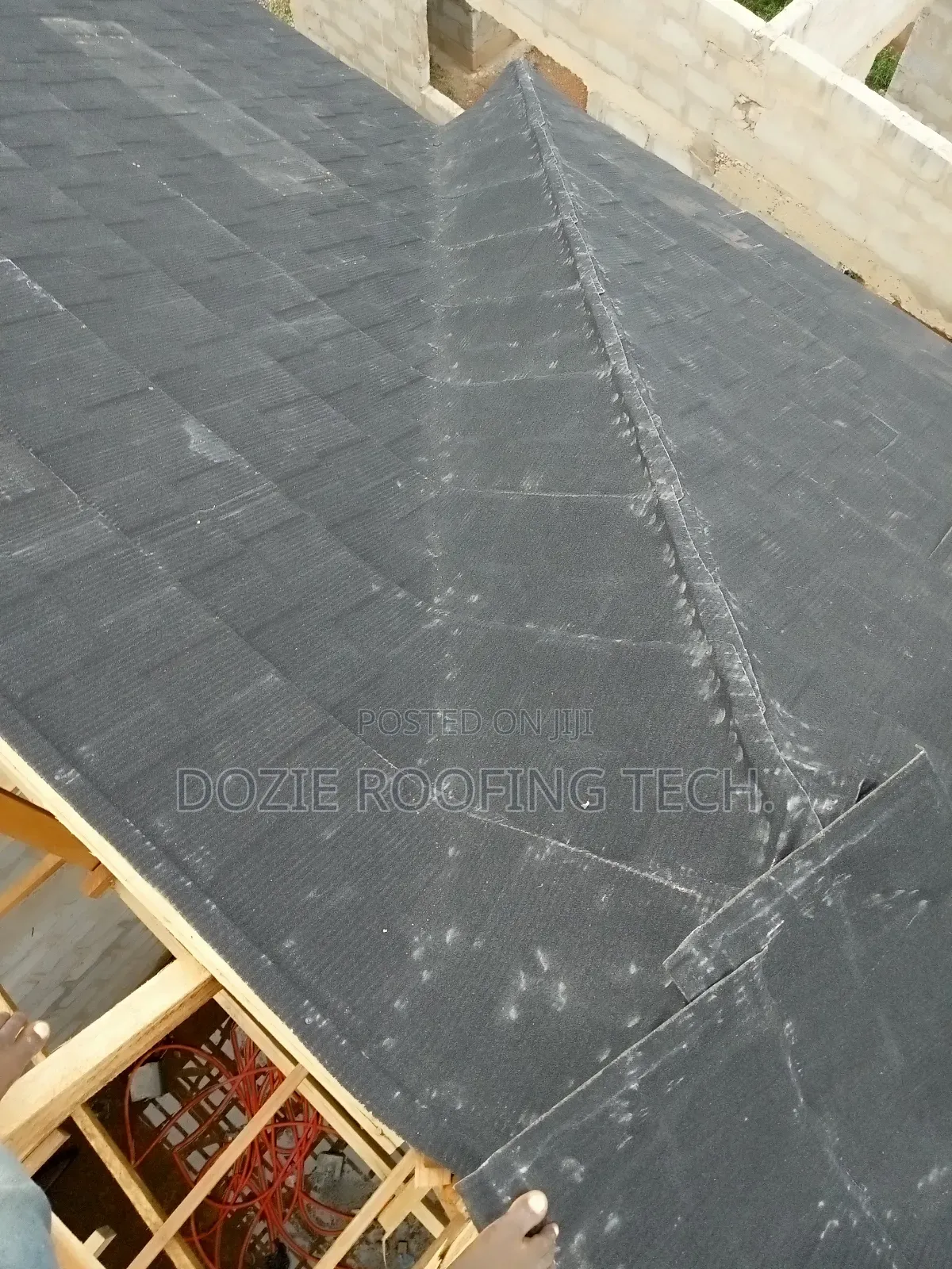 Different Colors of Shingle Installation