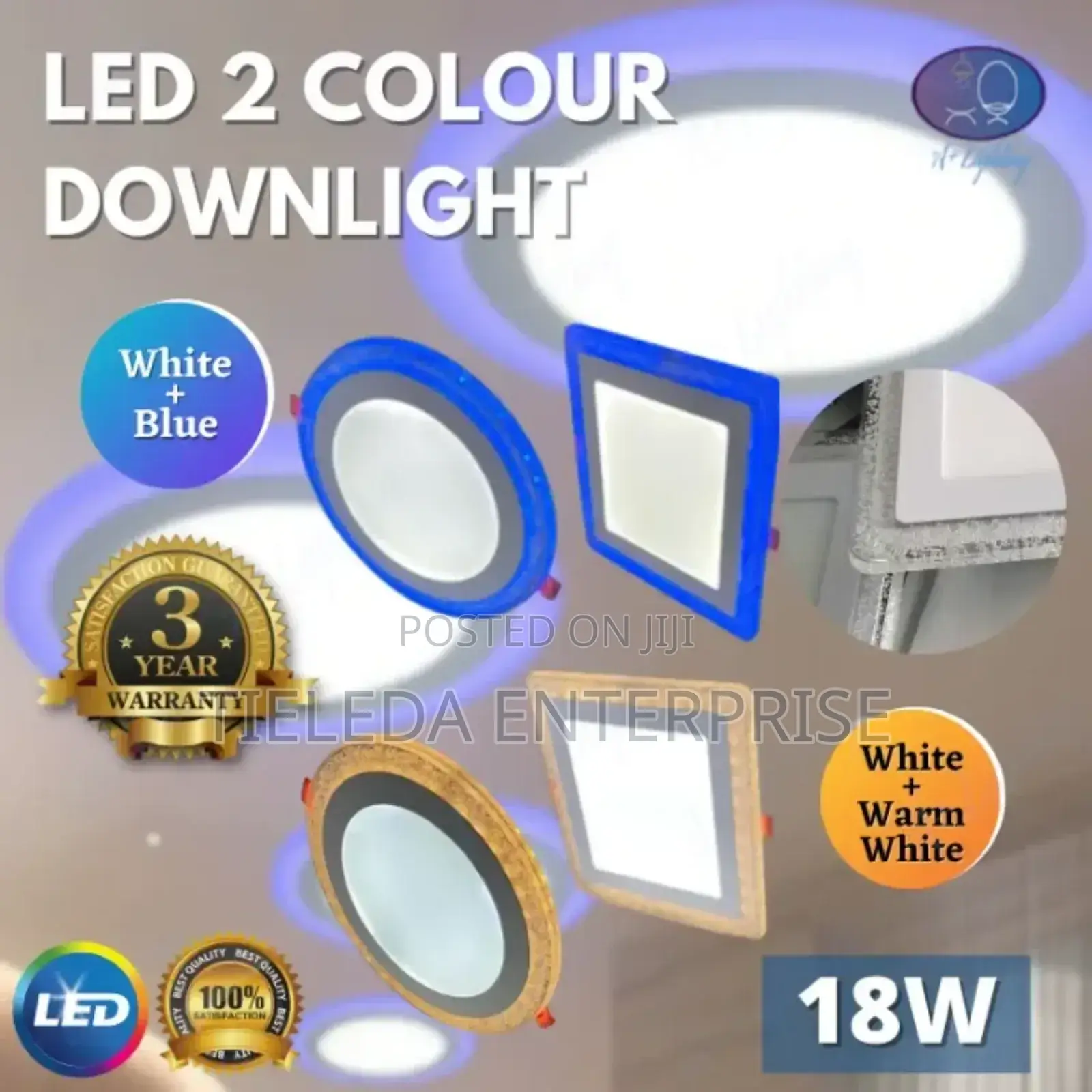 18watts 3color Conduit Light Bulb