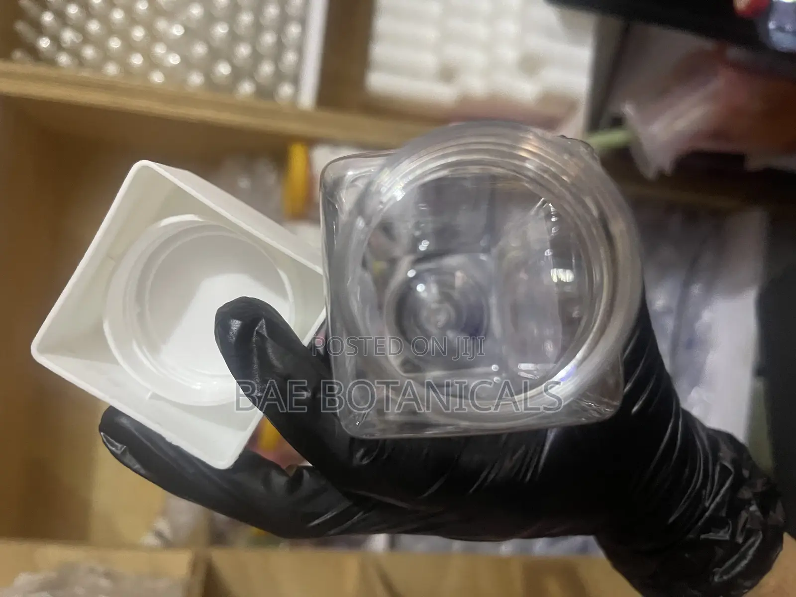 Transparent Water Bottle (500ml)