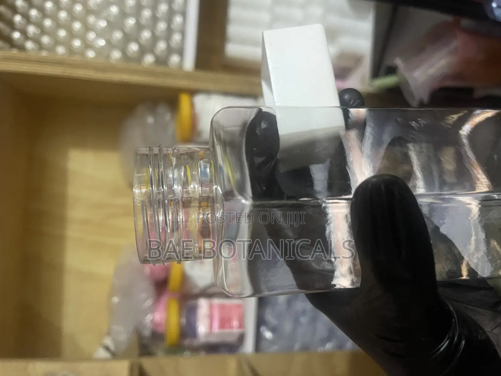 Transparent Water Bottle (500ml)