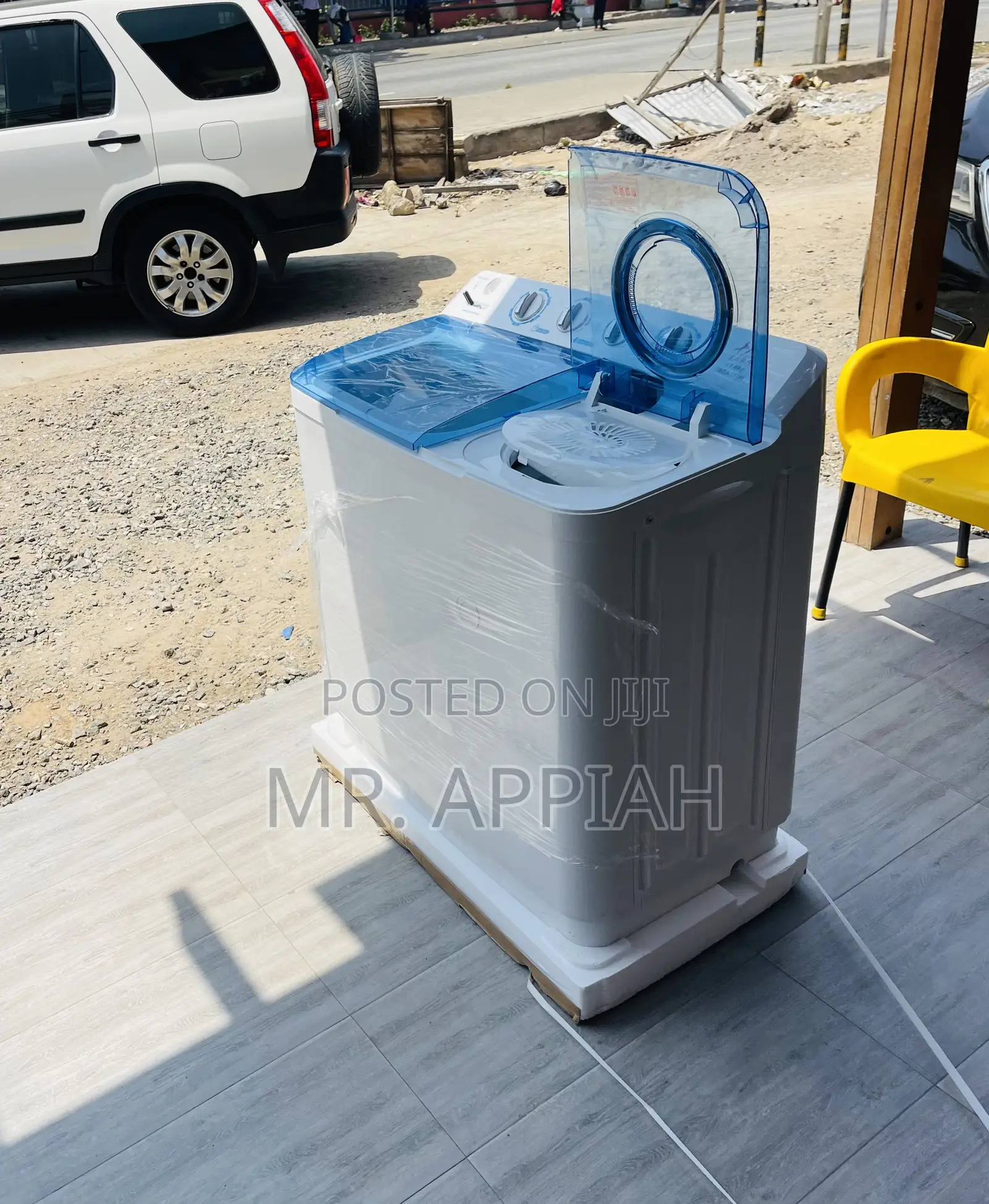 Check Out Nasco 11kg Semi-Auto Electric Washing Machine.