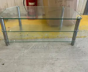 Clear Glass Center Table