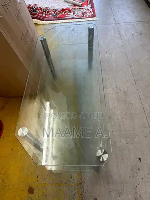 Clear Glass Center Table
