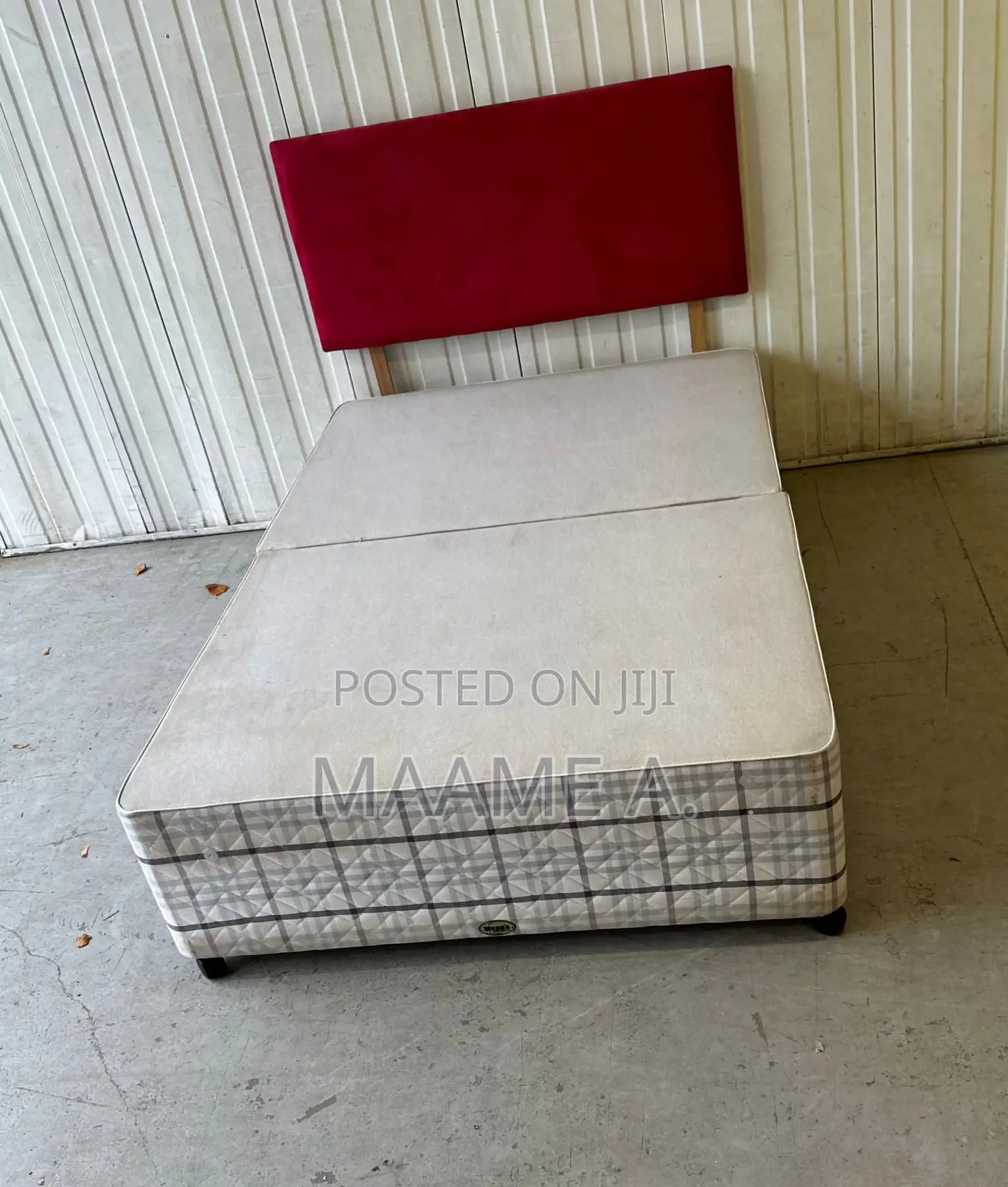 Bed Frame With Head Rest