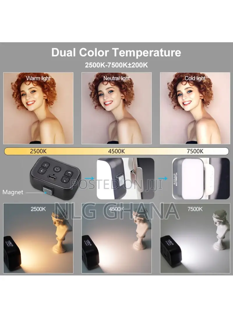 Magnetic Beauty Fill Light Feiyu Scorp Mini Handheld Stabili