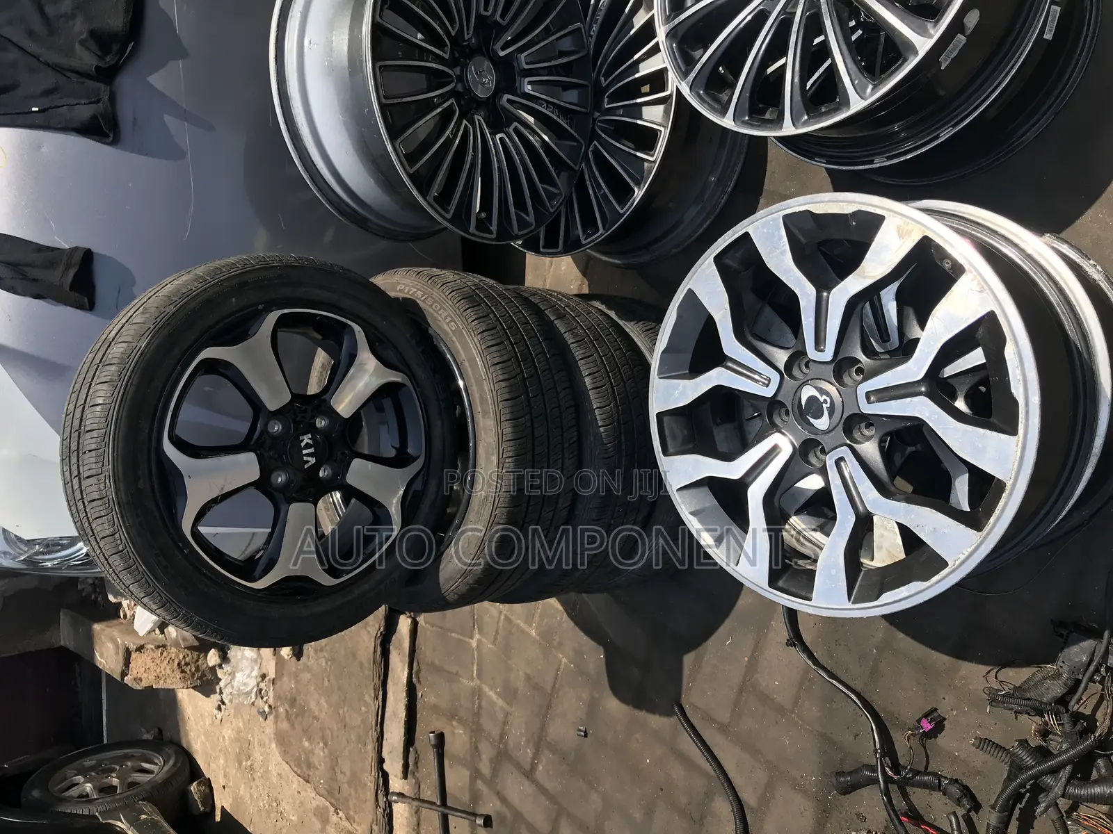 Kia Morning / Picanto Original Alloy Rims With Tires