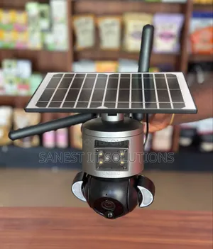 3mp Wifi Solar Dual Lens CCTV Camera