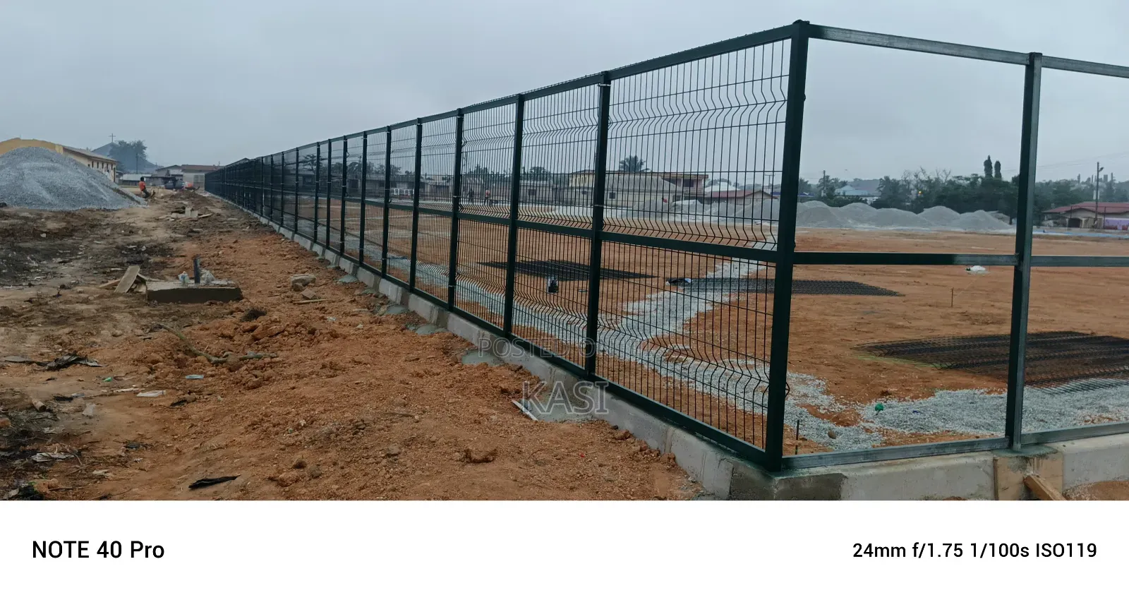 Panel Mesh New Fencing Style