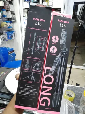 Selfie Stick With Stabilizer 153cm Length (L16)
