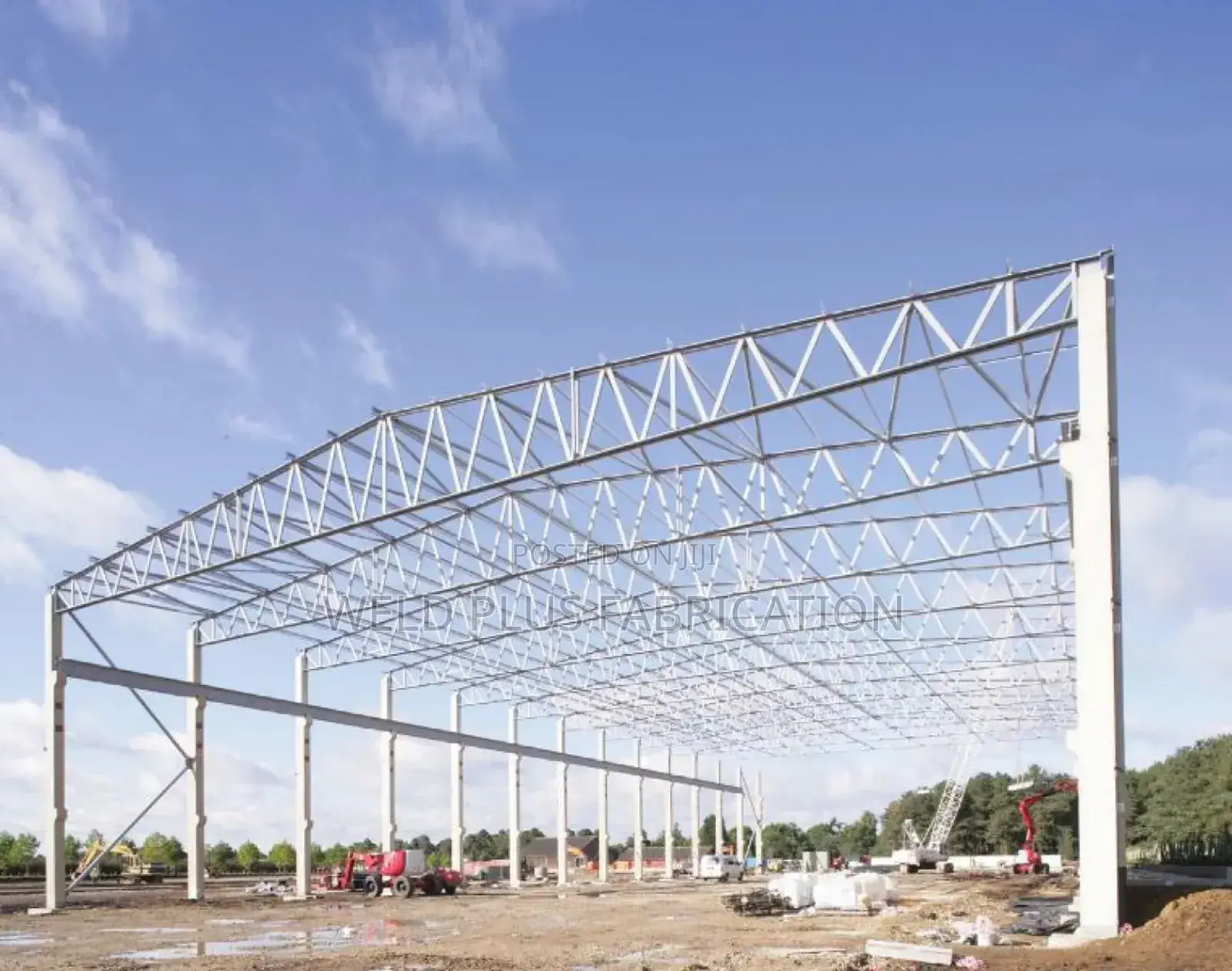 Trusses Installation and Warehouse Erection