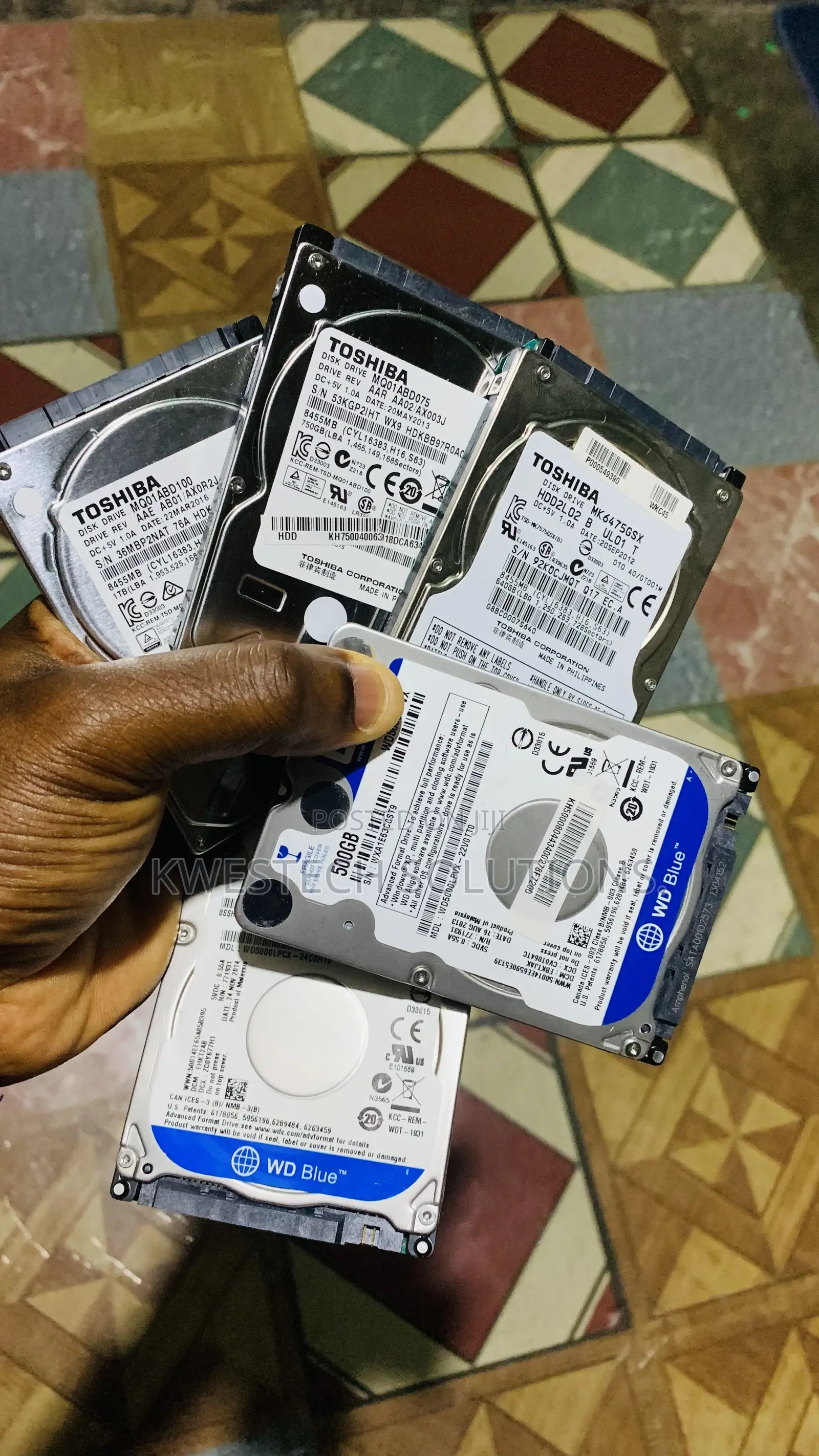 Laptop Hard Drives for Sell.