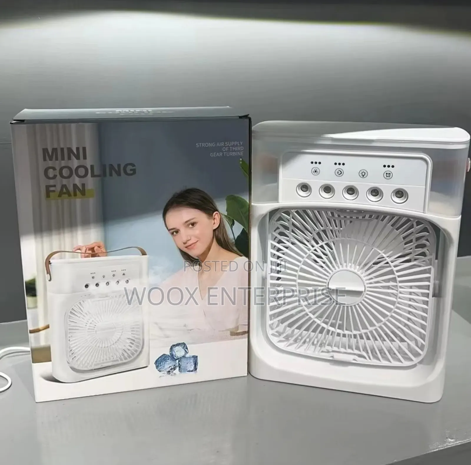 Rechargeable Portable Air Cooler Fan / Humidifier
